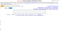 Desktop Screenshot of galaxys2roms.com